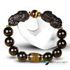 TCC™ Natural Father Of Obsidian Fengshui Wealth Bracelet